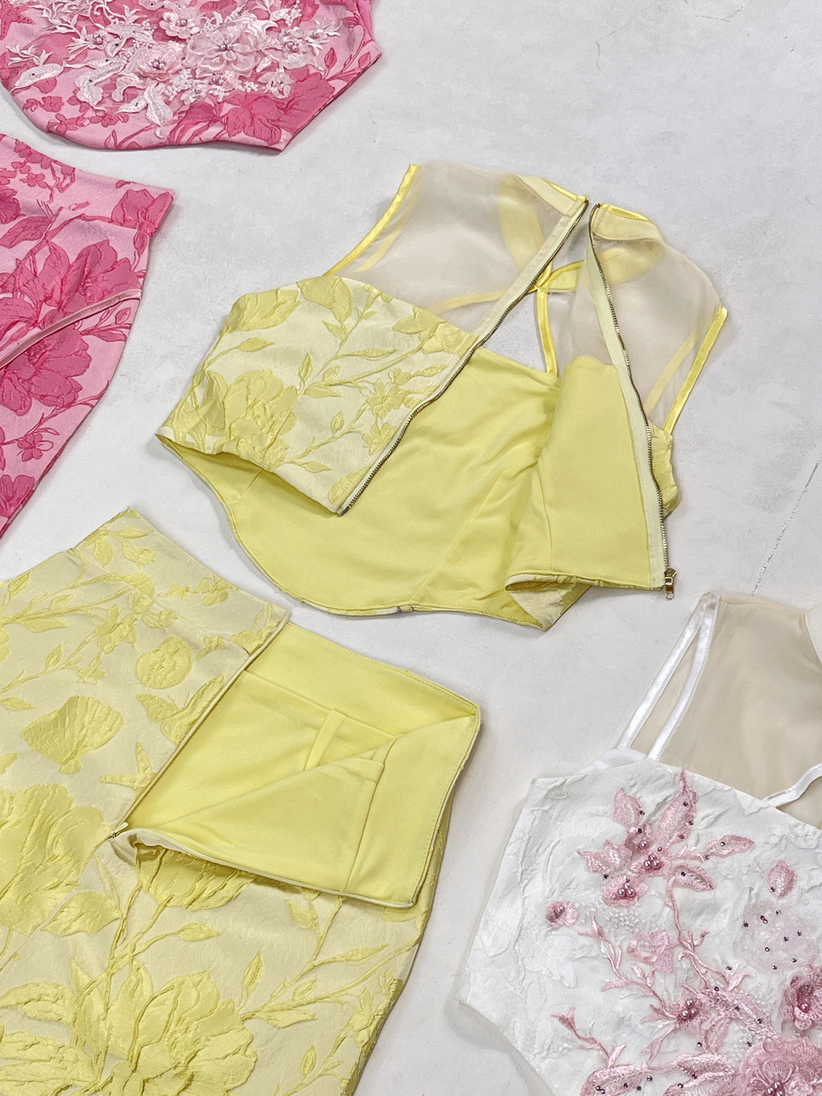 Celestial Bloom Qipao Set MC80