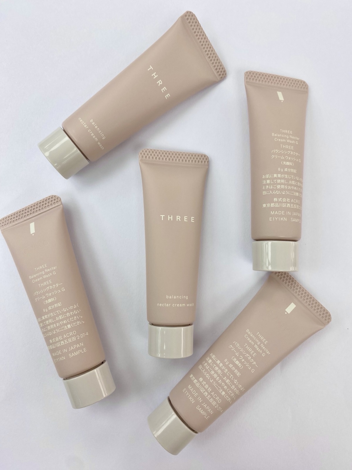 日本🇯🇵 THREE Balancing Nectar 潔面系列 🌸 1套5支 🌸 