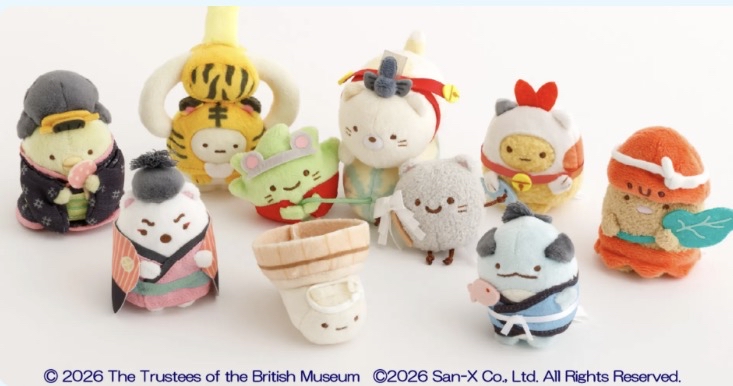 角落生物x大英博物館限定