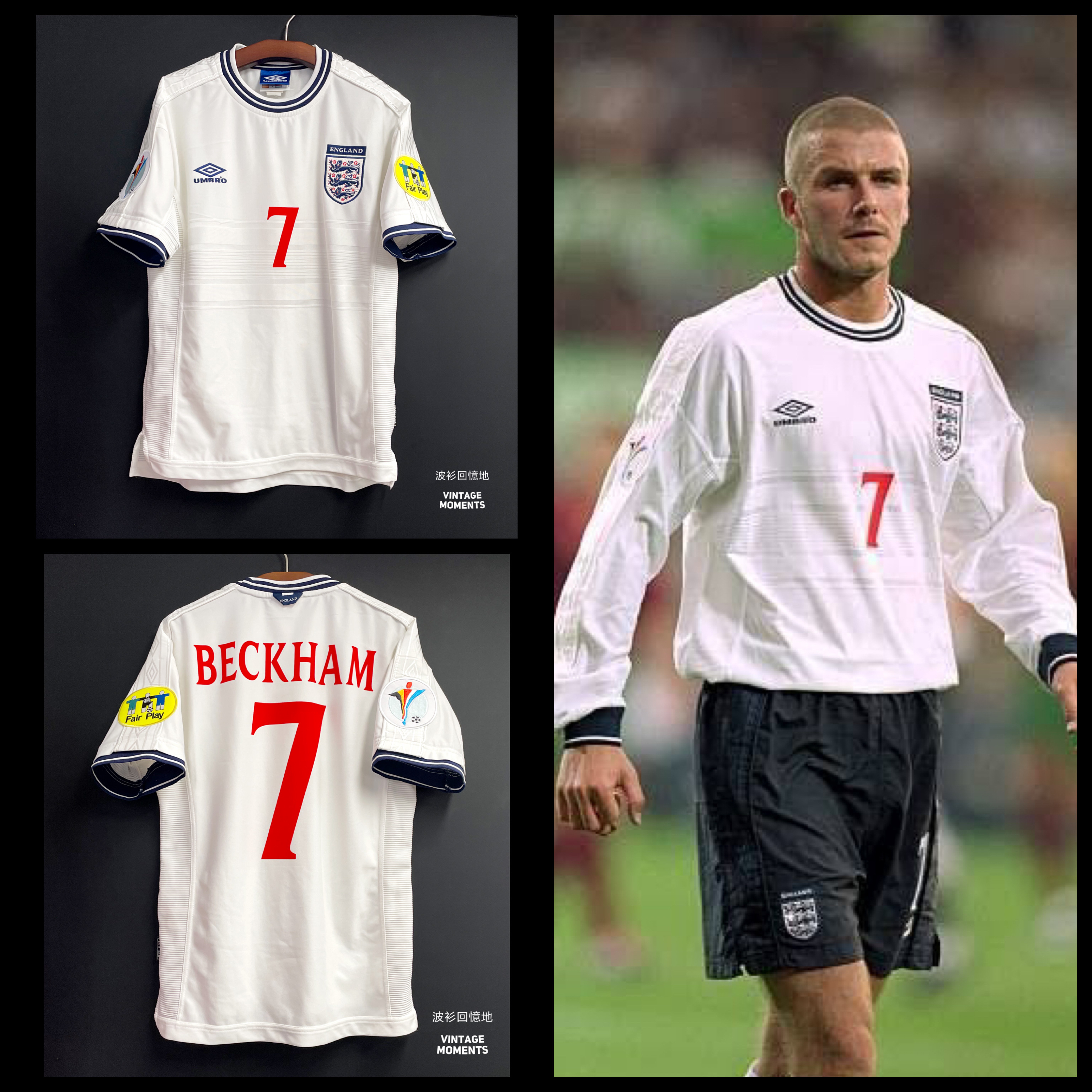 英格蘭2000主場 碧咸 ENGLAND HOME BECKHAM