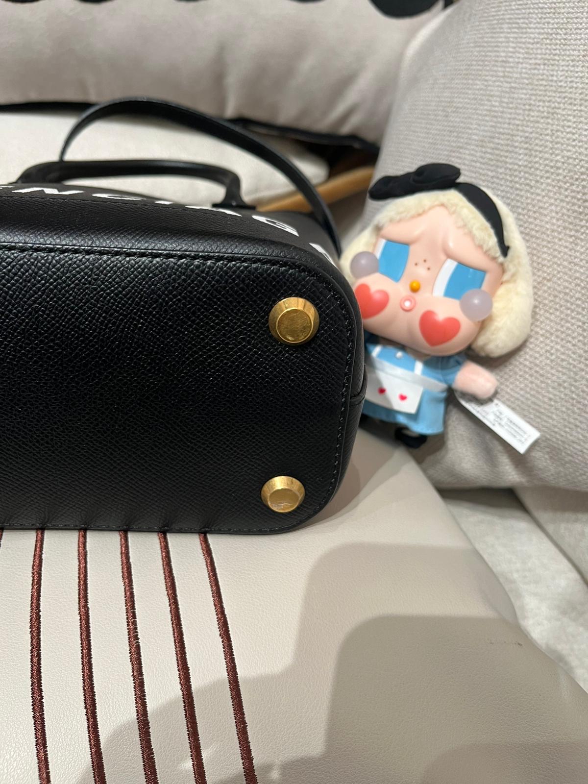 Balenciaga Ville XXS 2 Way Bucket Bag Black Calfskin 100%Authentic, 95%new ✅Dust bag