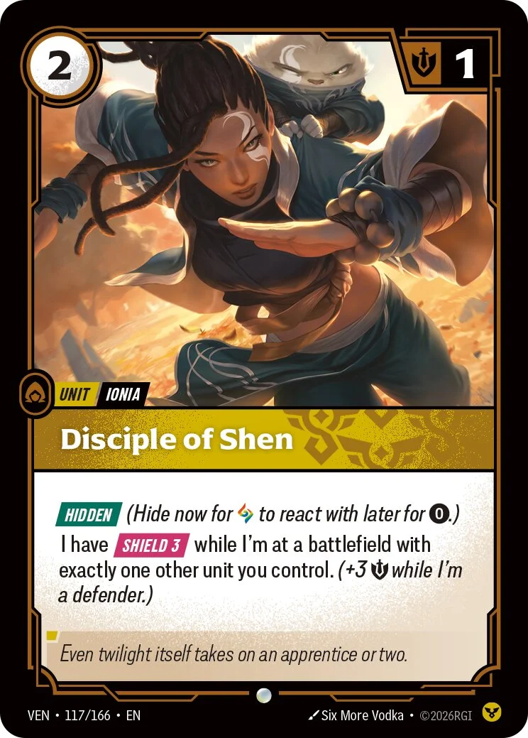 Vendetta - Commen- Order Rune (Set 4)