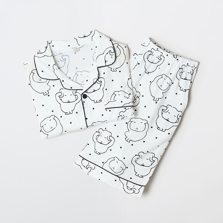 [GANADI x SPAO] 2026 短袖睡衣 (5款)