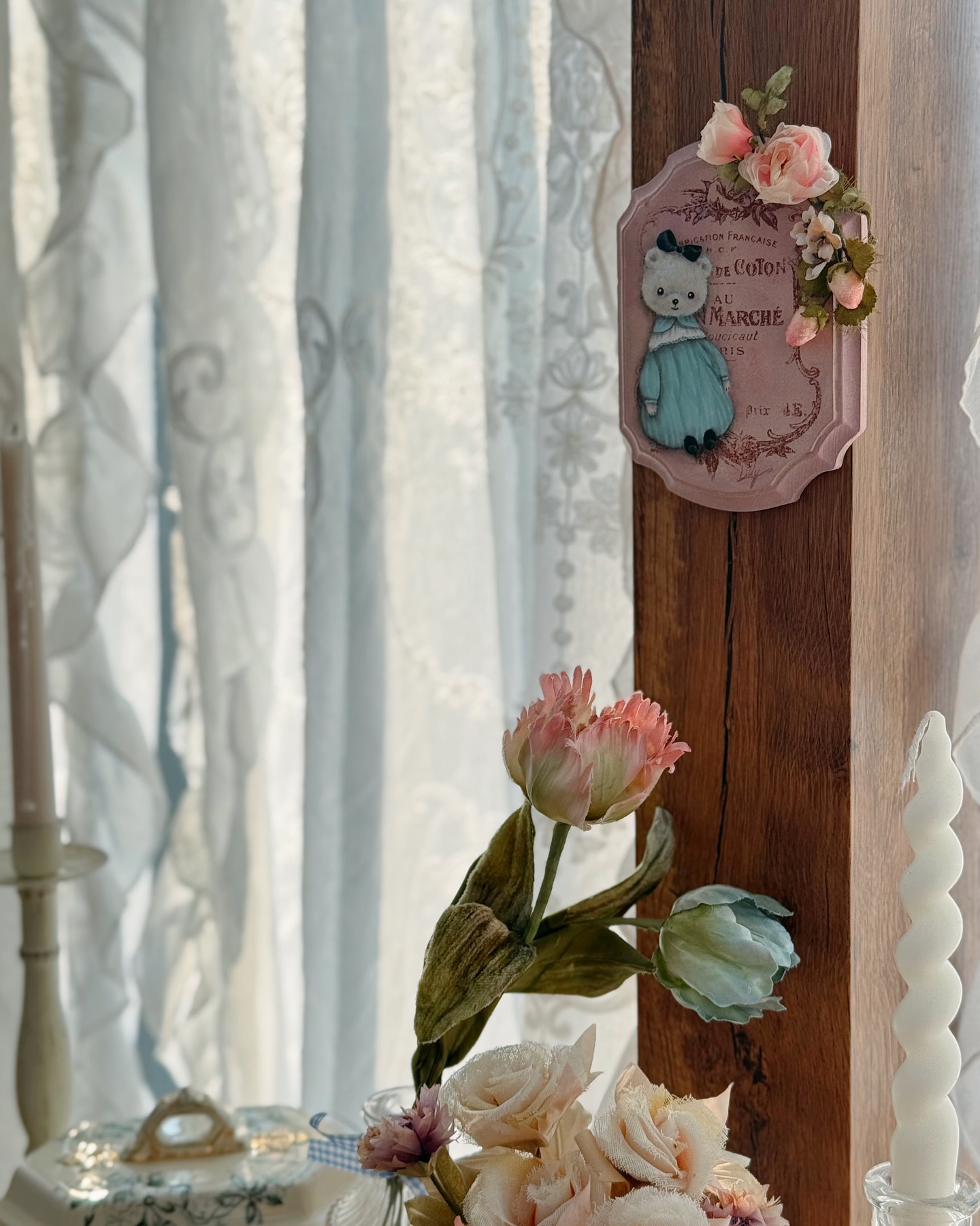 {Rosy Teddy} Lilly Bloom + Miss Summer Collab workshop 