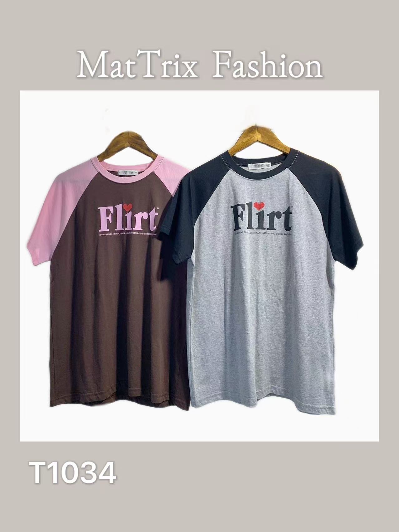 T1034💗Flirt Tee 原價$239