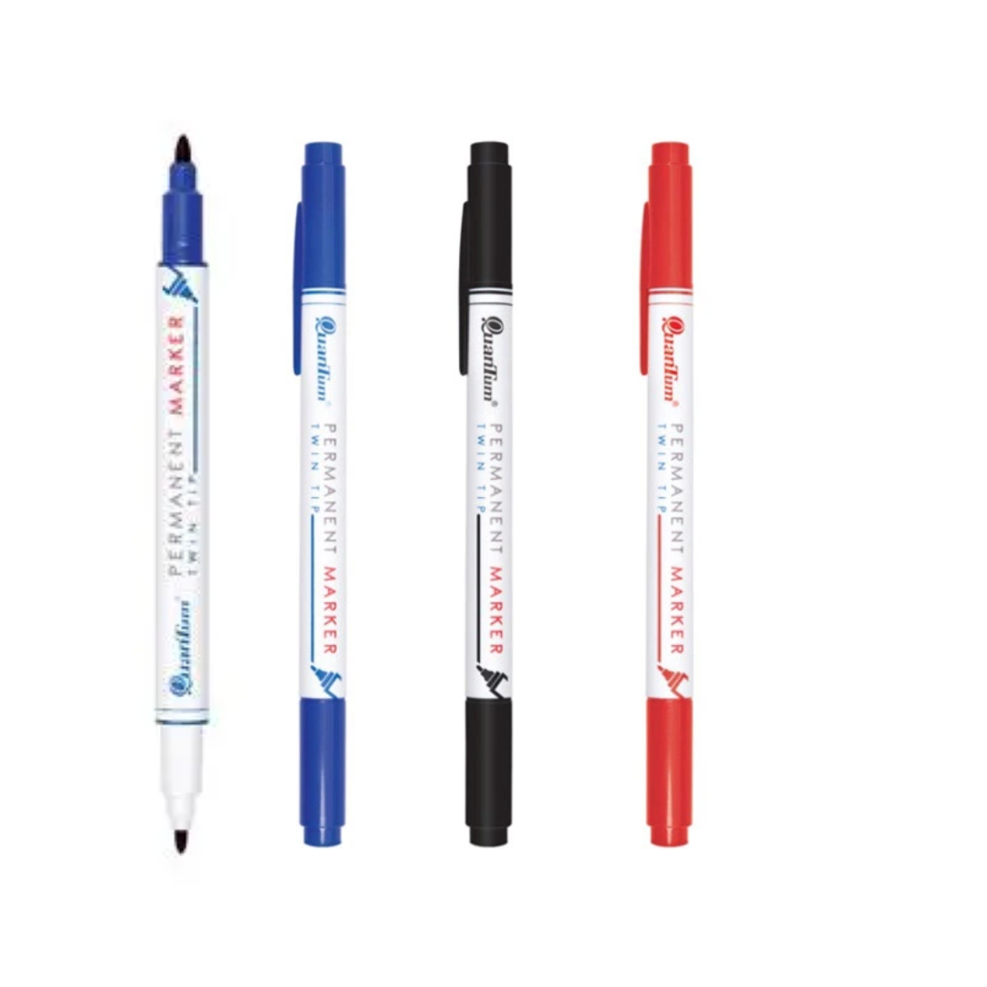 Elephant QDVD-1020 Permanent Marker TWIN-TIP