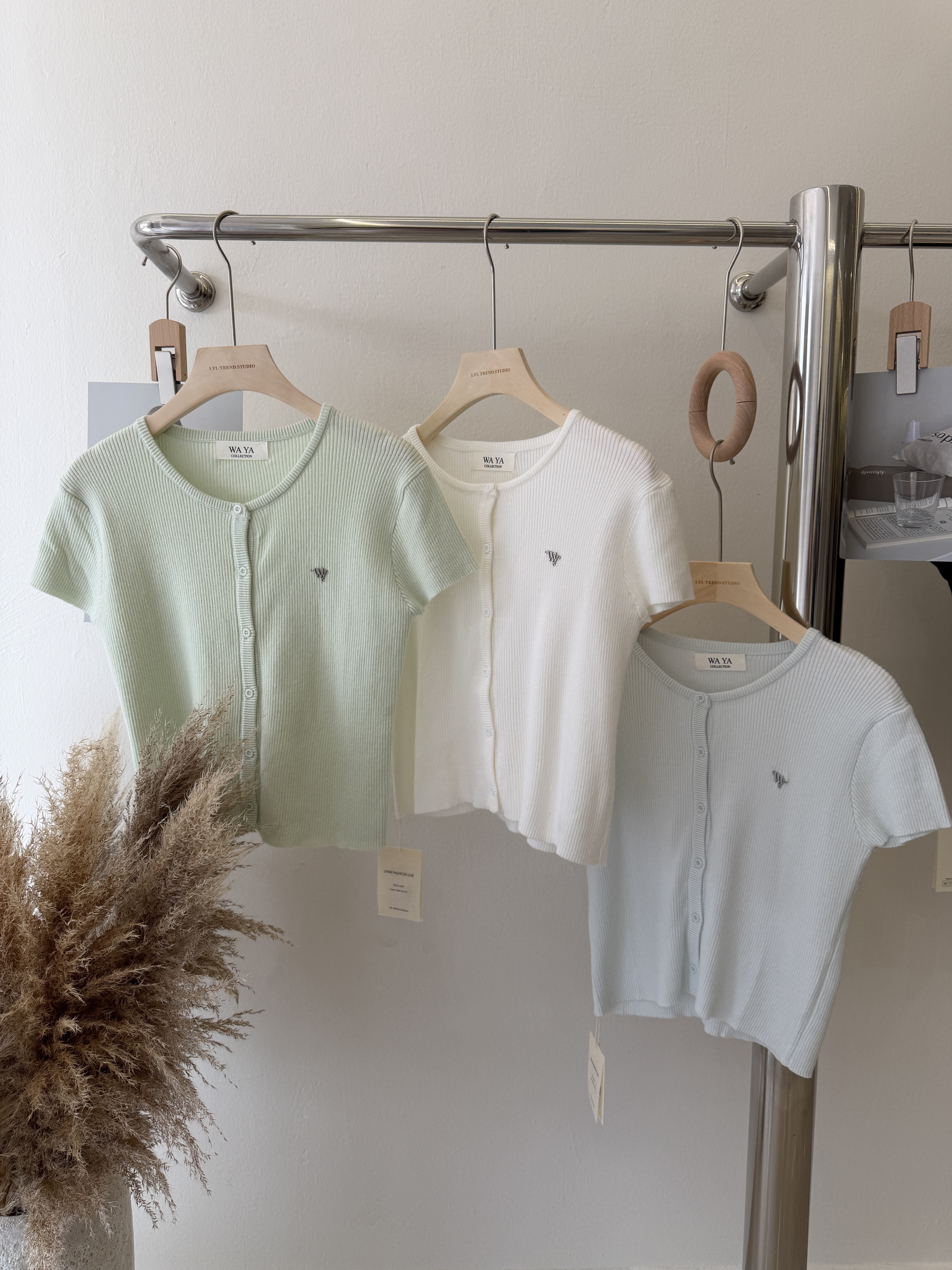 6522 气质百搭针织短袖