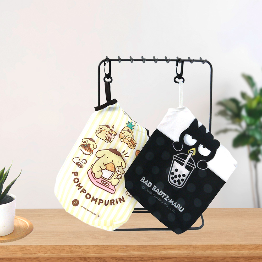 台灣直送【漫遊台灣XSanrio】Sanrio三麗鷗 飲料提袋 環保杯套 胖胖杯可 HELLO KITTY/布丁狗/XO  4款任選