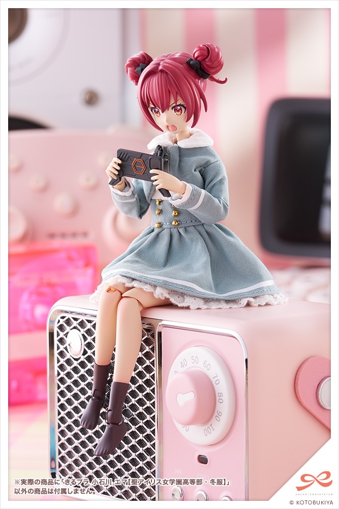 (預訂訂金 $200) (總價 $393) 壽屋 Kotobukiya 創彩少女庭園 小石川艾瑪 [聖愛莉絲金學園高等部‧冬季制服] 模型 (行版) (KO08944) 
