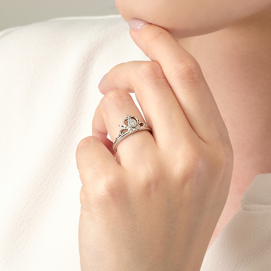 📦訂購 日本限定 u-treasure Sanrio Kuromi 可羅米 皇冠 鉑金製戒指