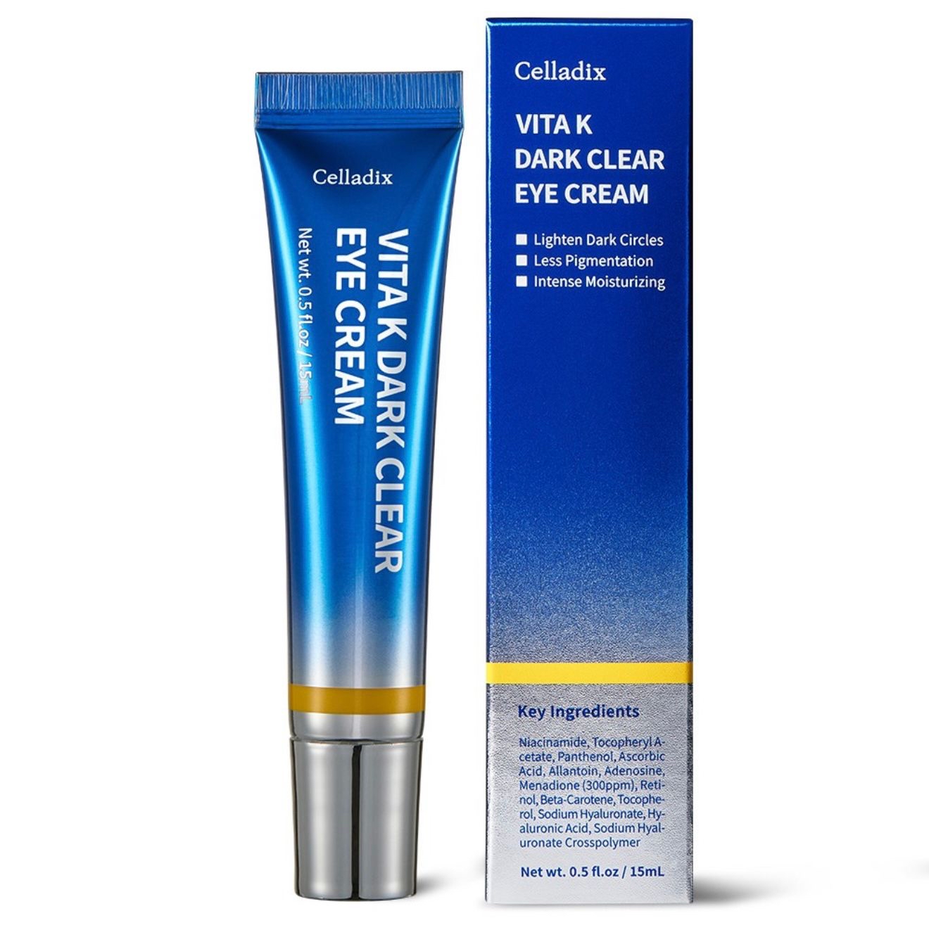 *🇰🇷韓國耳送勁嘢🇰🇷Celladix Vita-K 黑眼圈震動眼霜 15g*