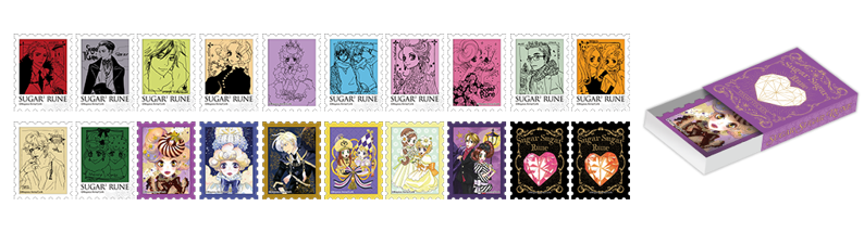韓國限定 魔界女王候補生 ENCORE 郵票貼紙套裝 #P-SRG0059 [KR] (PRE-ORDER) [2026/06]