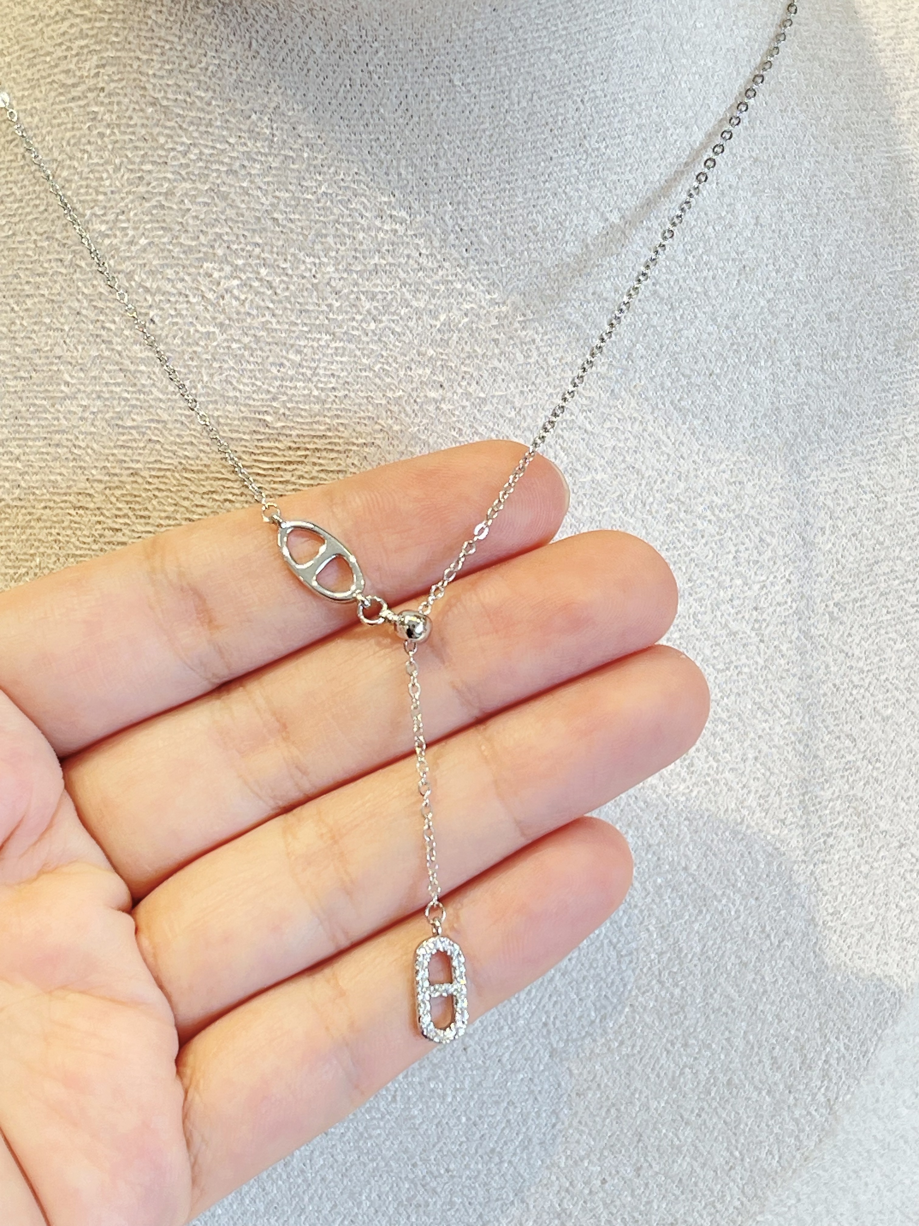 穿搭必备！简约猪鼻子项链