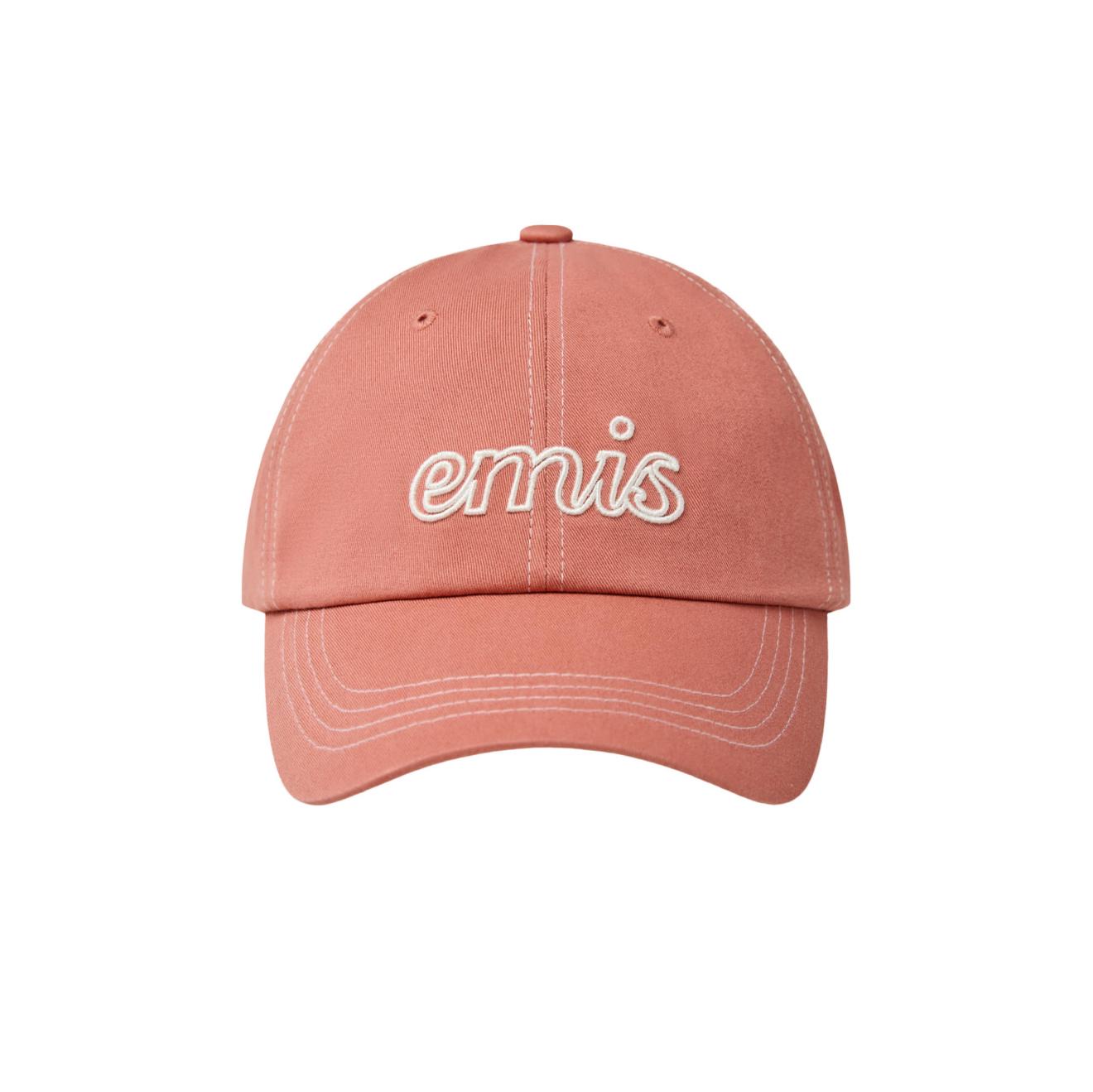 EMIS Lettering Logo White Stitch Ball Cap