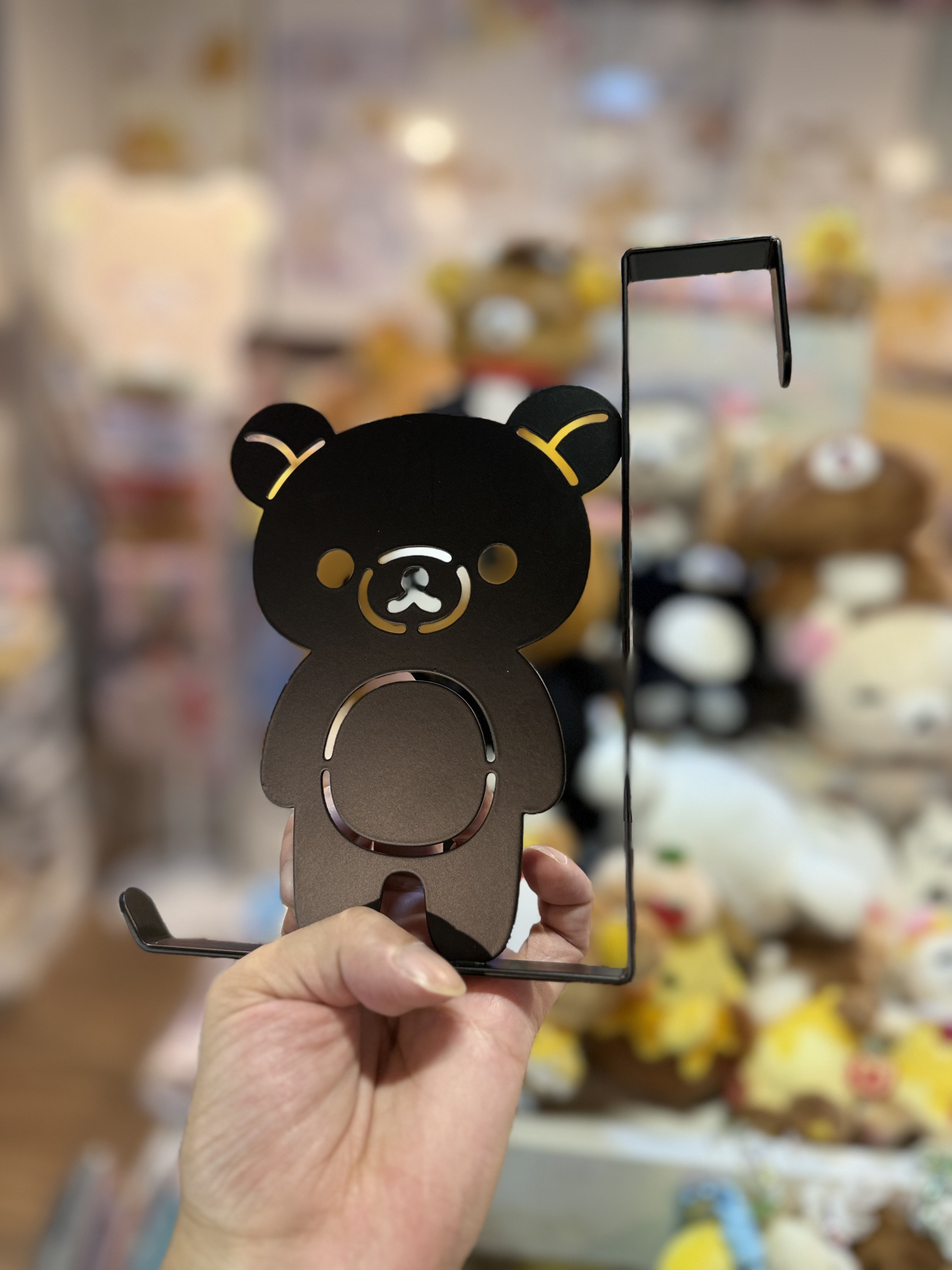 《現貨》全新日本Rilakkuma專店限定黑白系列門鈎