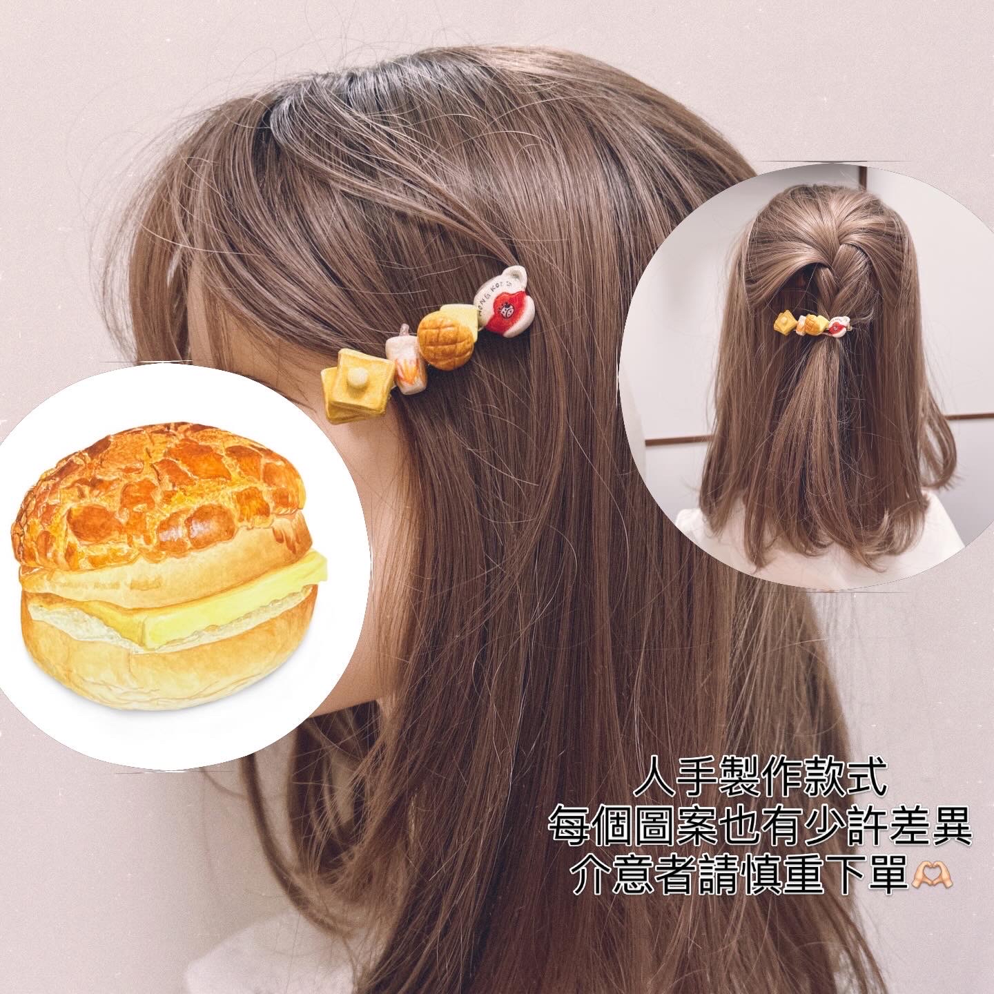 Rose time 3月13-15日 精選半價🩷 手繪港式茶餐廳小食髮夾🩷 七周年精選半價