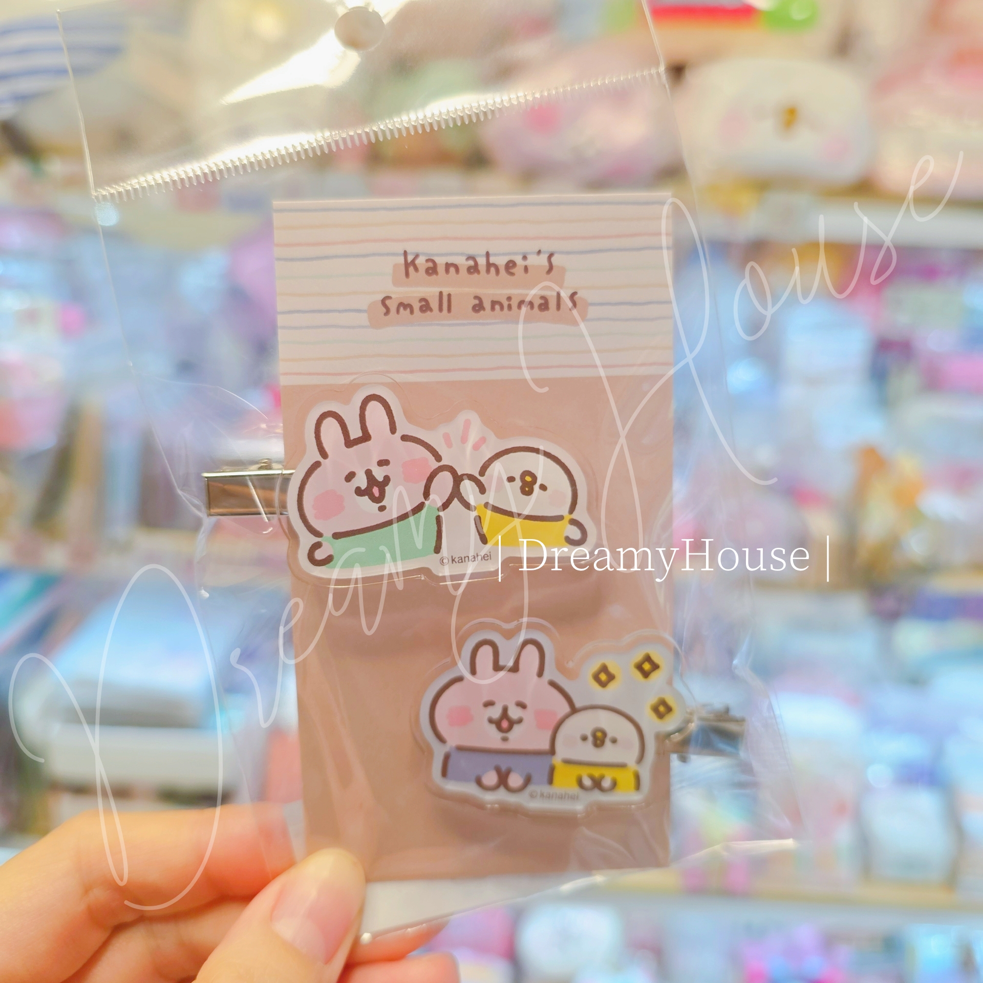 日本 kanahei Stamp Biyori 髮夾SET