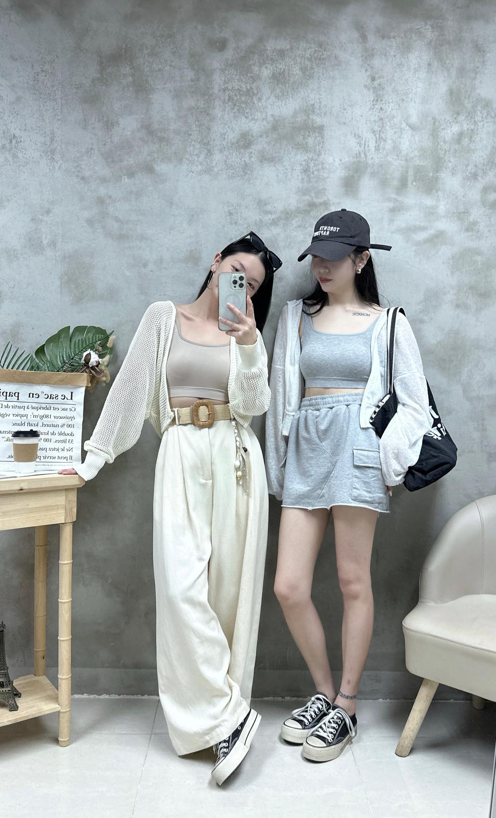 R10 大U背方領Bra top