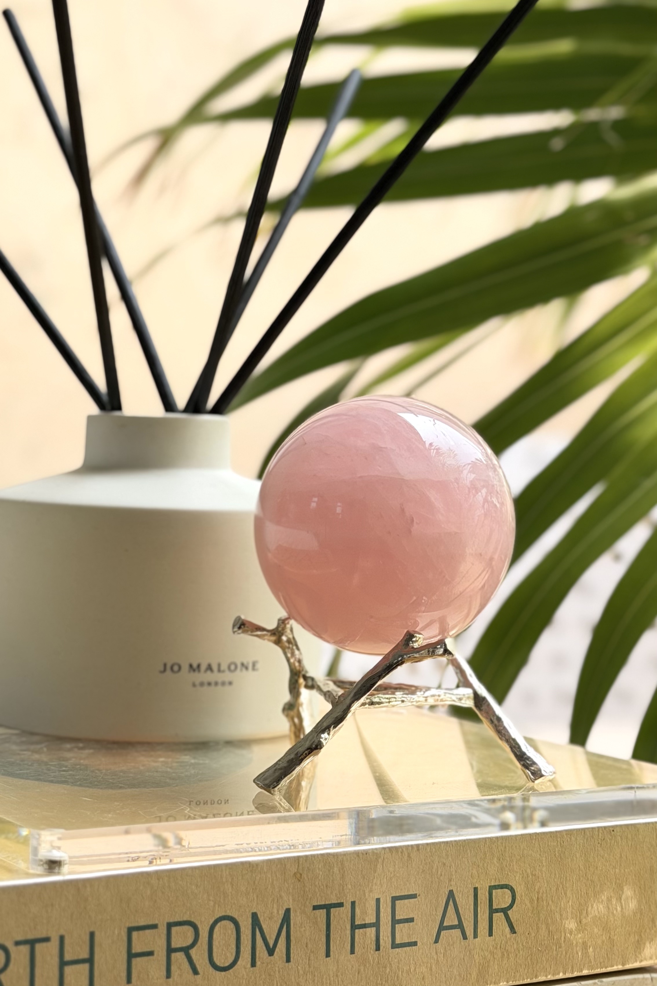 ༒7.1cm 粉水晶球༒ RQ.aA3C11Gmt8-RA28-39s