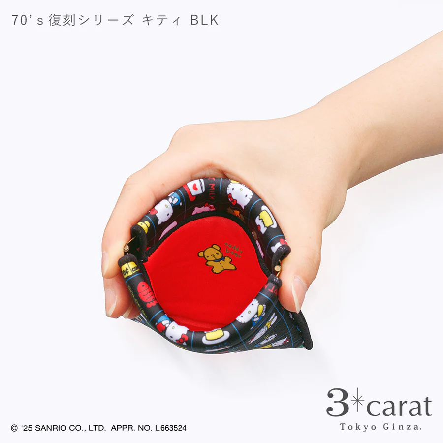 🆕【⭐訂購⭐】🇯🇵日本直送 #Sanrio 復古 彈簧式開口 小物收納袋［6款選］🌀 [ELAD-0206][260201]