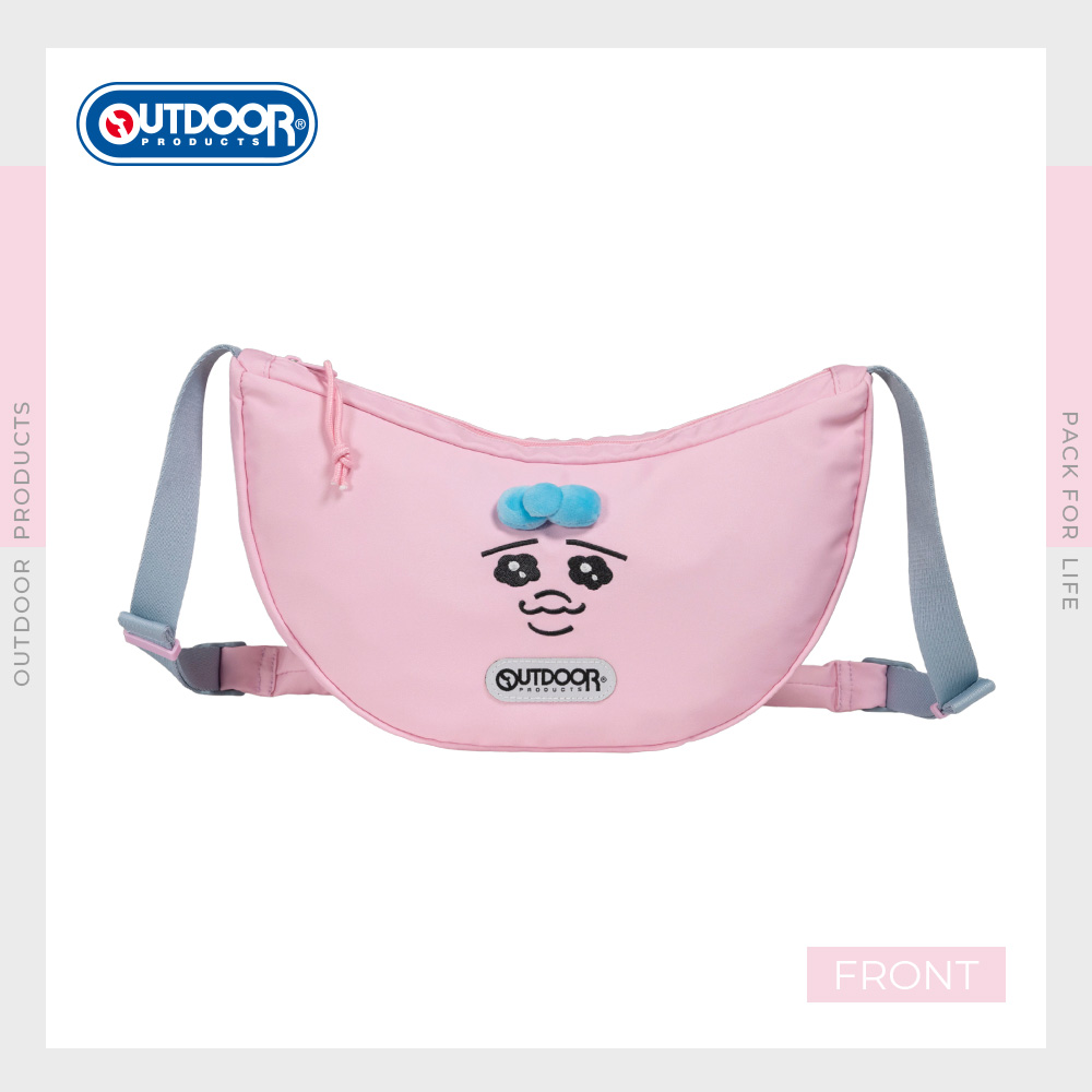 📦訂購 台灣限定 OUTDOOR Opanchu Usagi 褲褲兔 彎月側背包