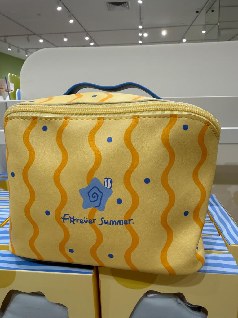 Forever Summer -Square Cosmetic Bag