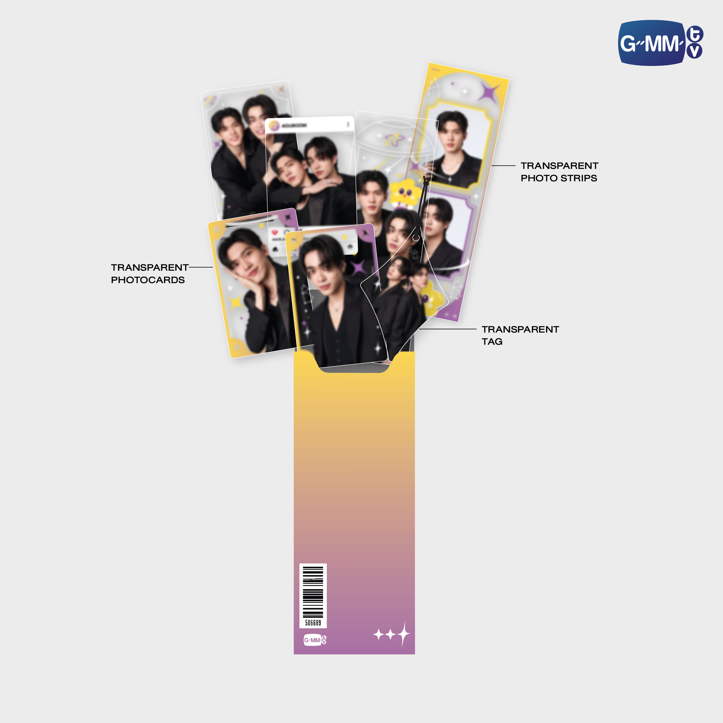 AOUBOOM TRANSPARENT PHOTOSET | TAIPEI POP UP STORE JUN 2026