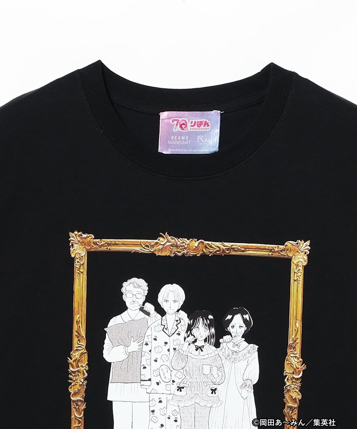 《Pre-Order》瘋狂雑技團 Tee｜Ribbonりぼん 70周年 × BEAMS MANGART × Ray BEAMS (26177-P）