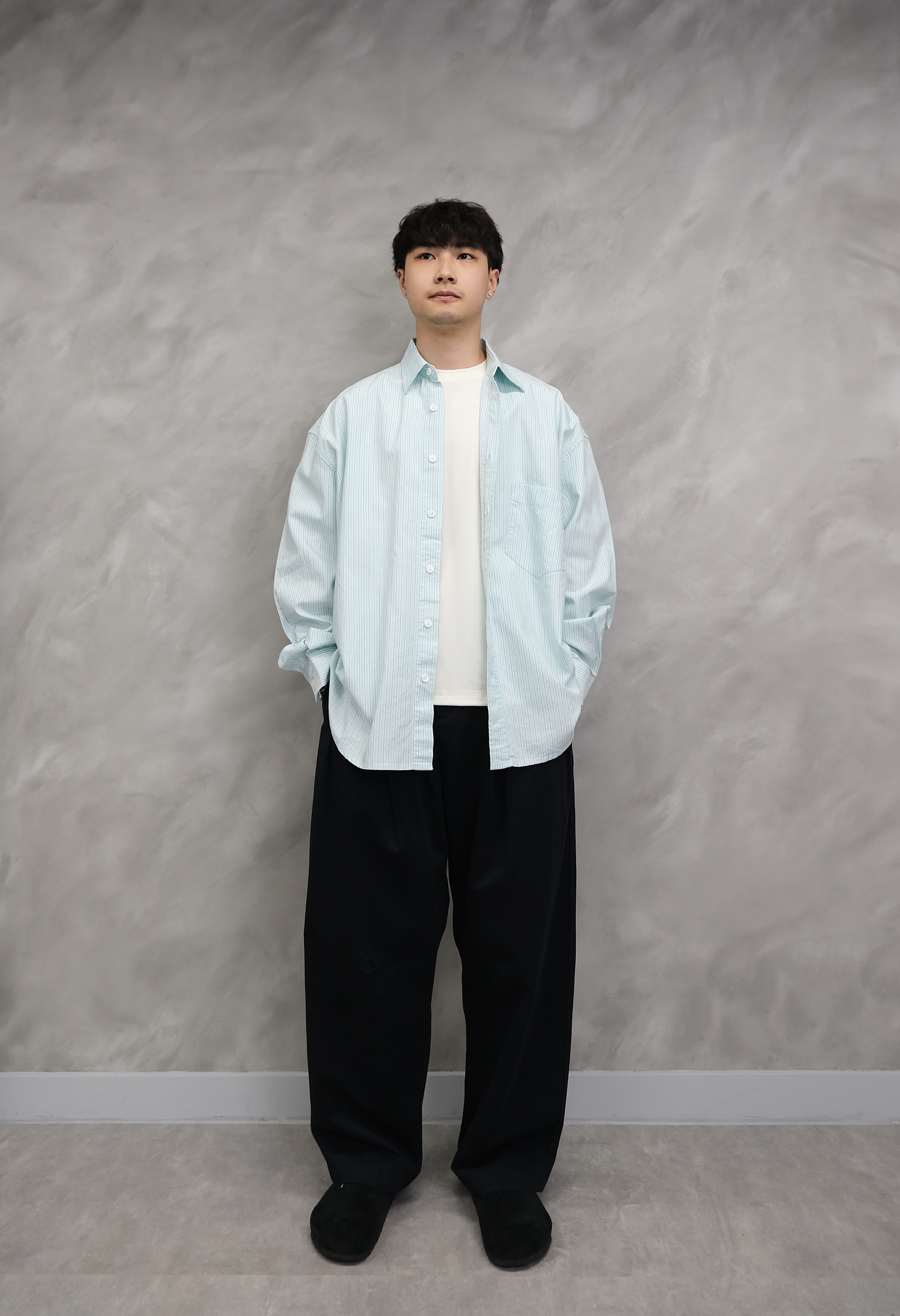 (推薦款) Striped casual shirt #sh16