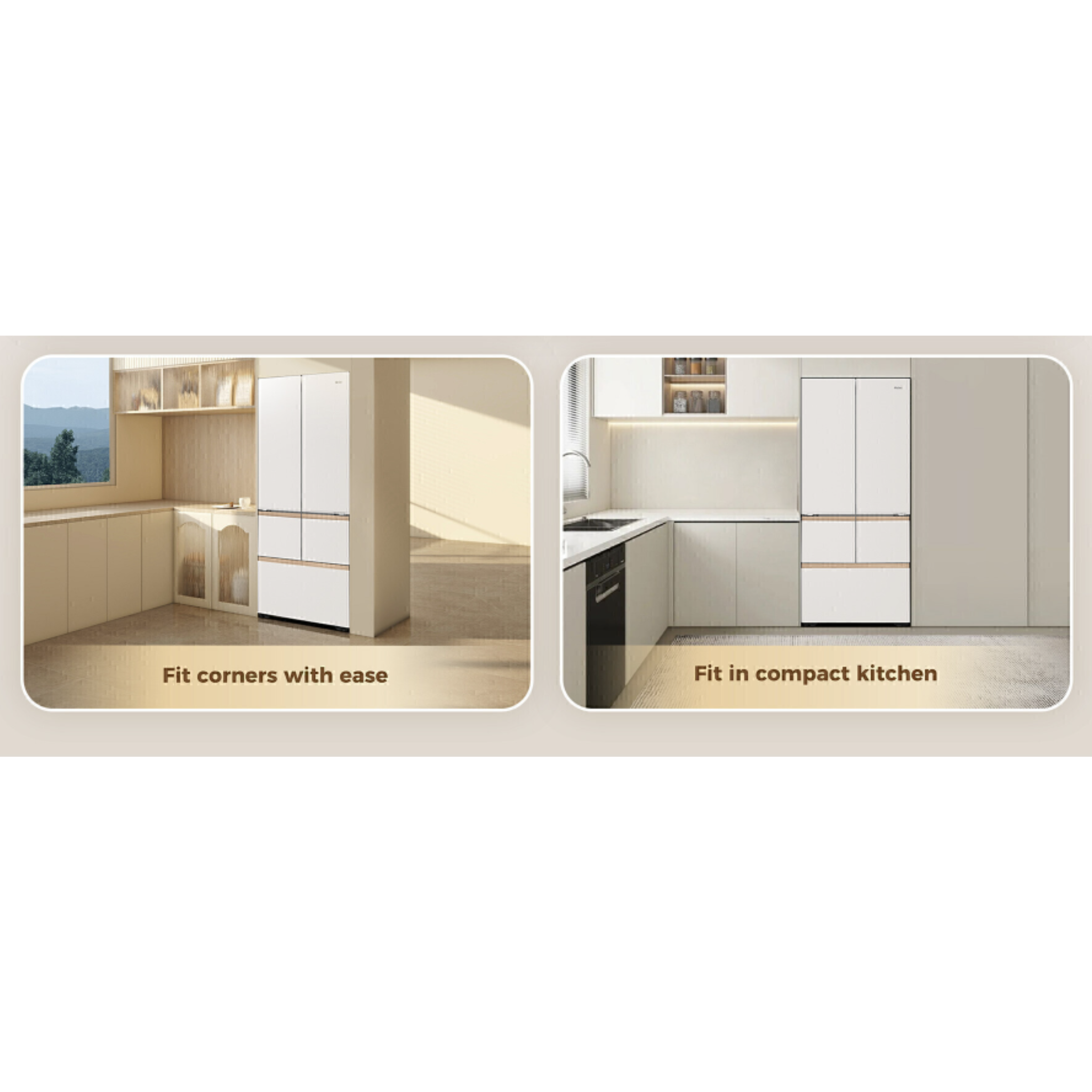 Haier 616L Multi-Door Inverter Glass Fridge (HRF-IM616FG)