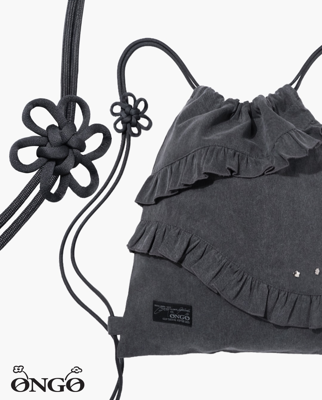 《Pre-Order》Flower Knot Ruffle Bag｜온고 ONGO old things never die (2026 Ver.)