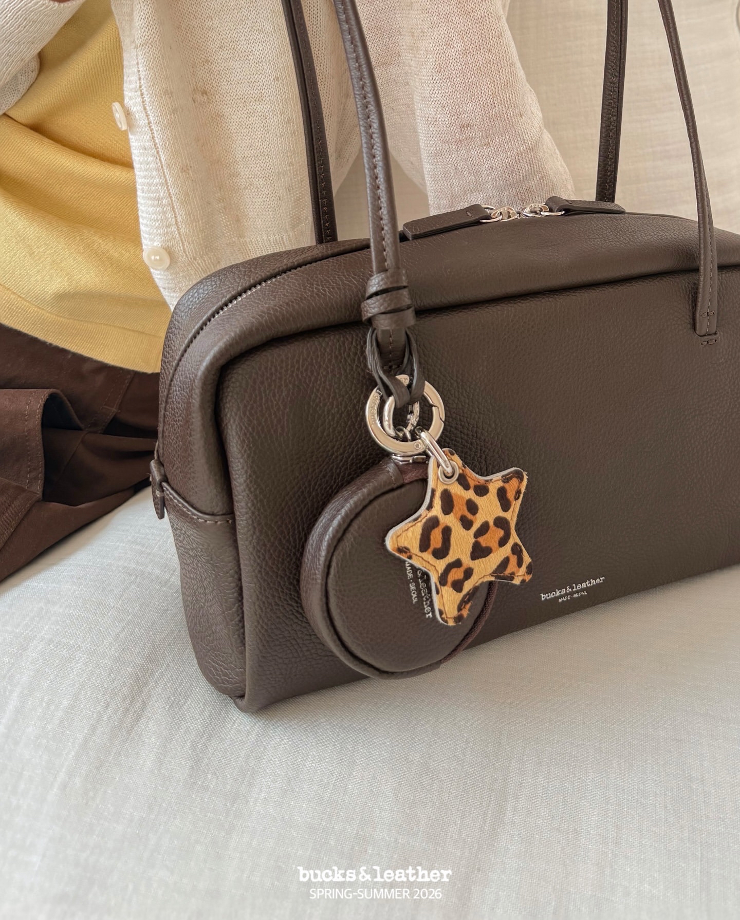 【26SS】 預訂_French Toast Bag by Bucks & leather