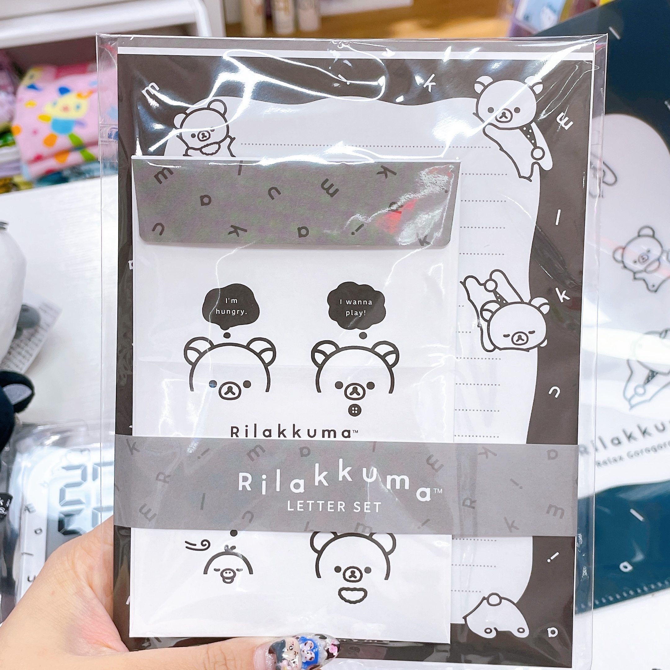 日本直送鬆弛熊新款黑白系列