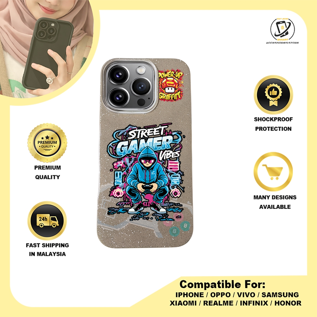 BLING CASE PHONE FOR IPHONE - DESIGN GAME D