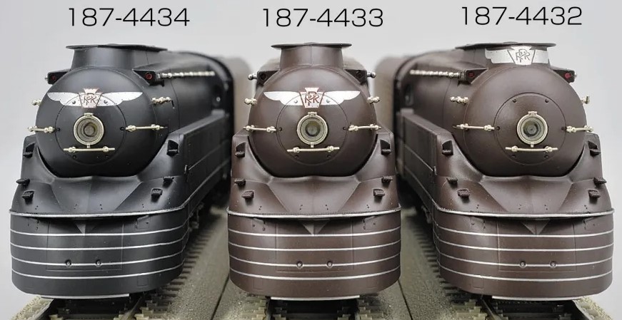 BROADWAY LIMITED PRR K4s Streamlined Steam DCC Sound and Smoke