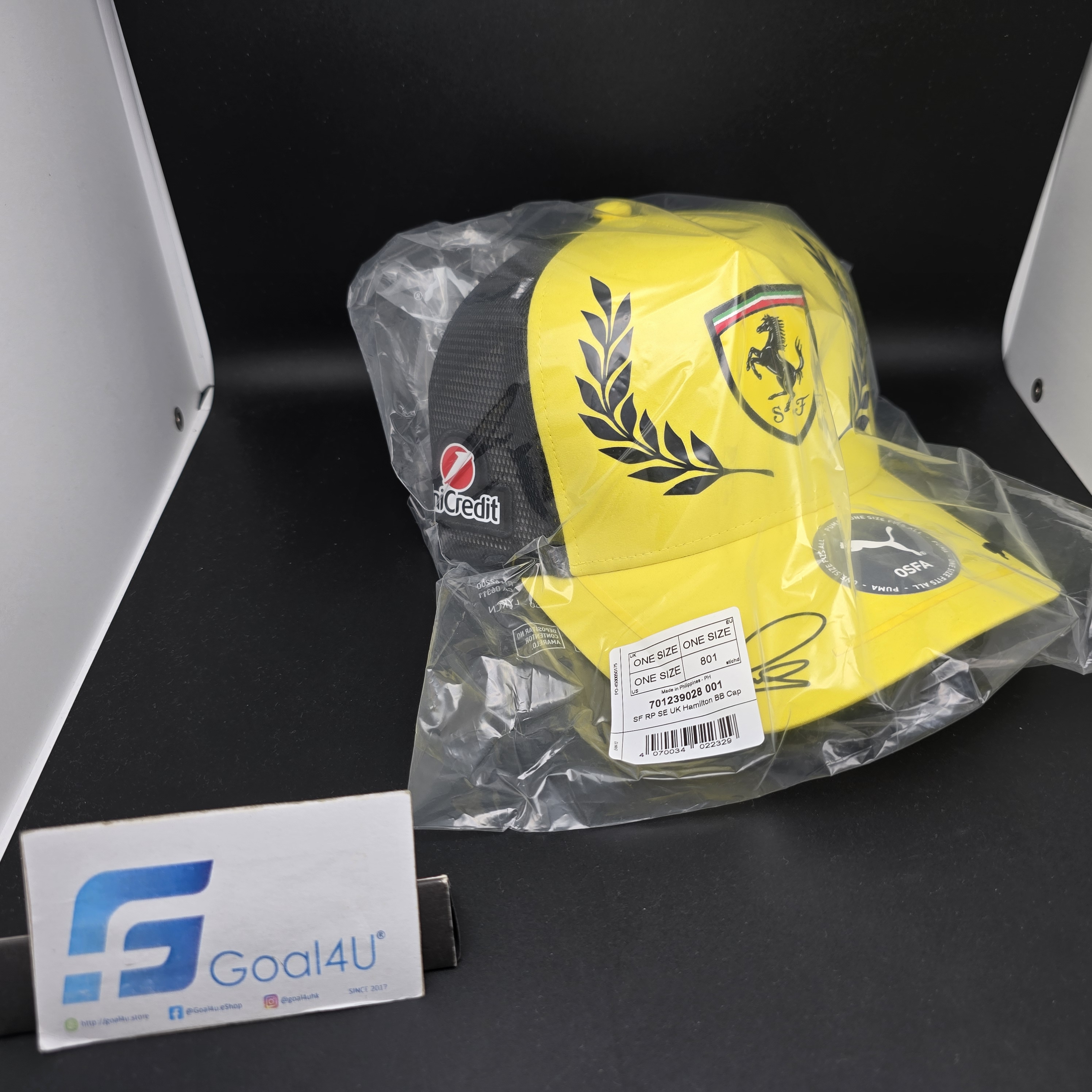 🏎️ F1 Scuderia Ferrari 法拉利車隊 2026英國銀石站Lewis Hamilton 車手限定Cap帽 701239028