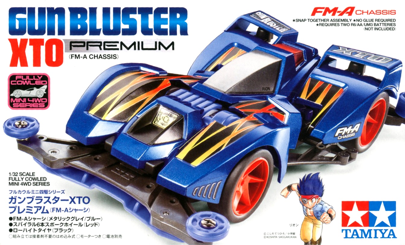 Full Cowl Mini-4WD Gun Bluster XTO Premium (FM-A Chassis)