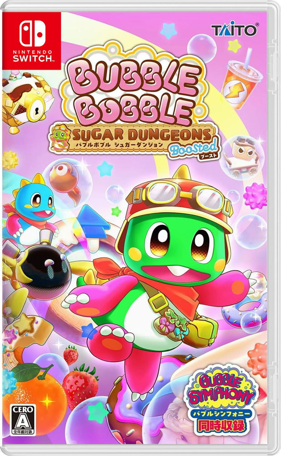 【預售 20/8】NS 泡泡龍：糖果迷宮 Bubble Bobble Sugar Dungeons 中/英/日文  (日文封面) PO0835