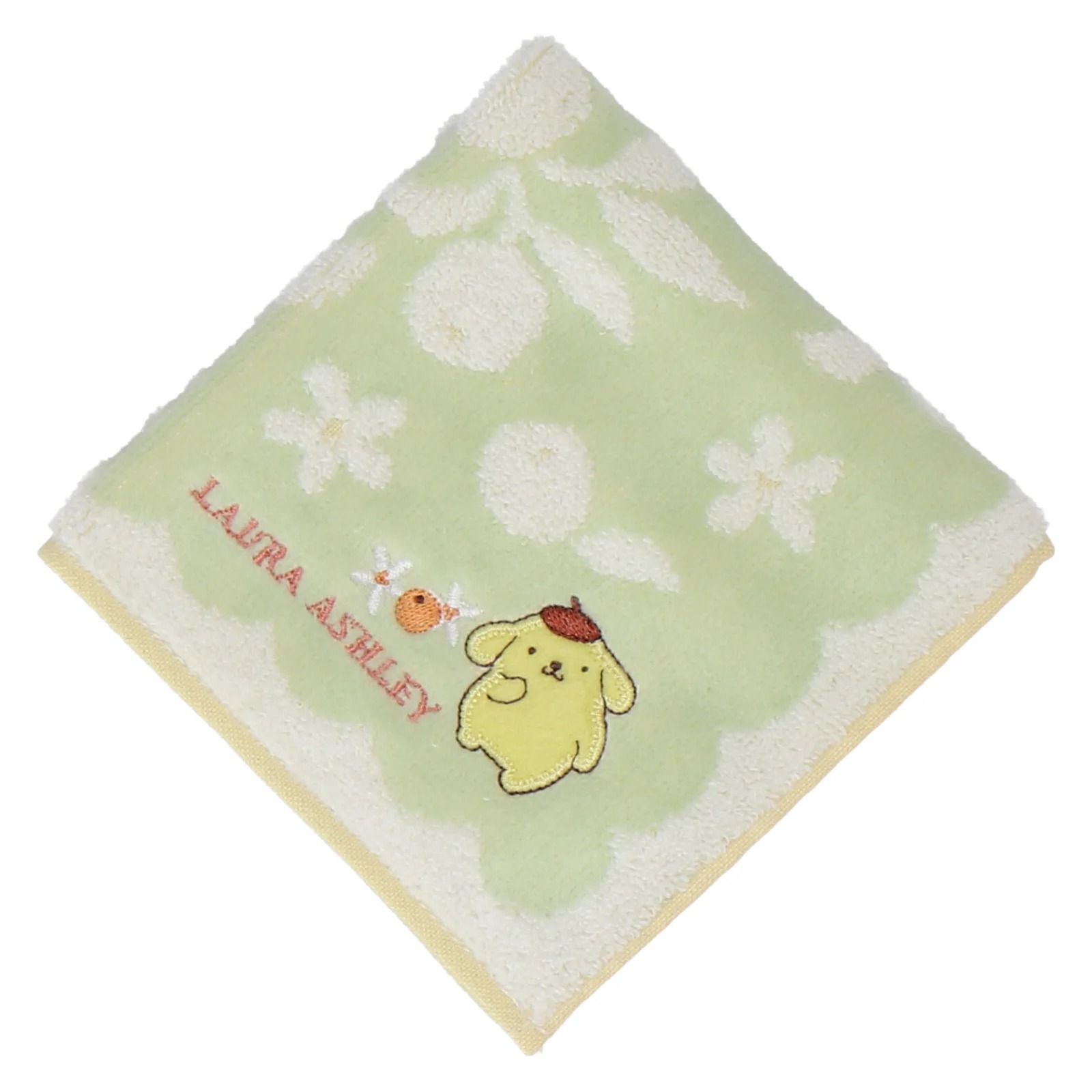 🎀【預訂】Laura Ashley x Sanrio Pompompurin 迷你毛巾 - B
