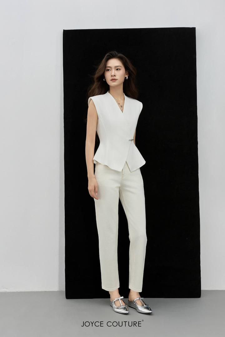 V领出袖上衣 T0699