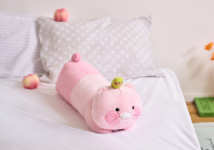 粉紅春植 蟲蟲 長攬枕