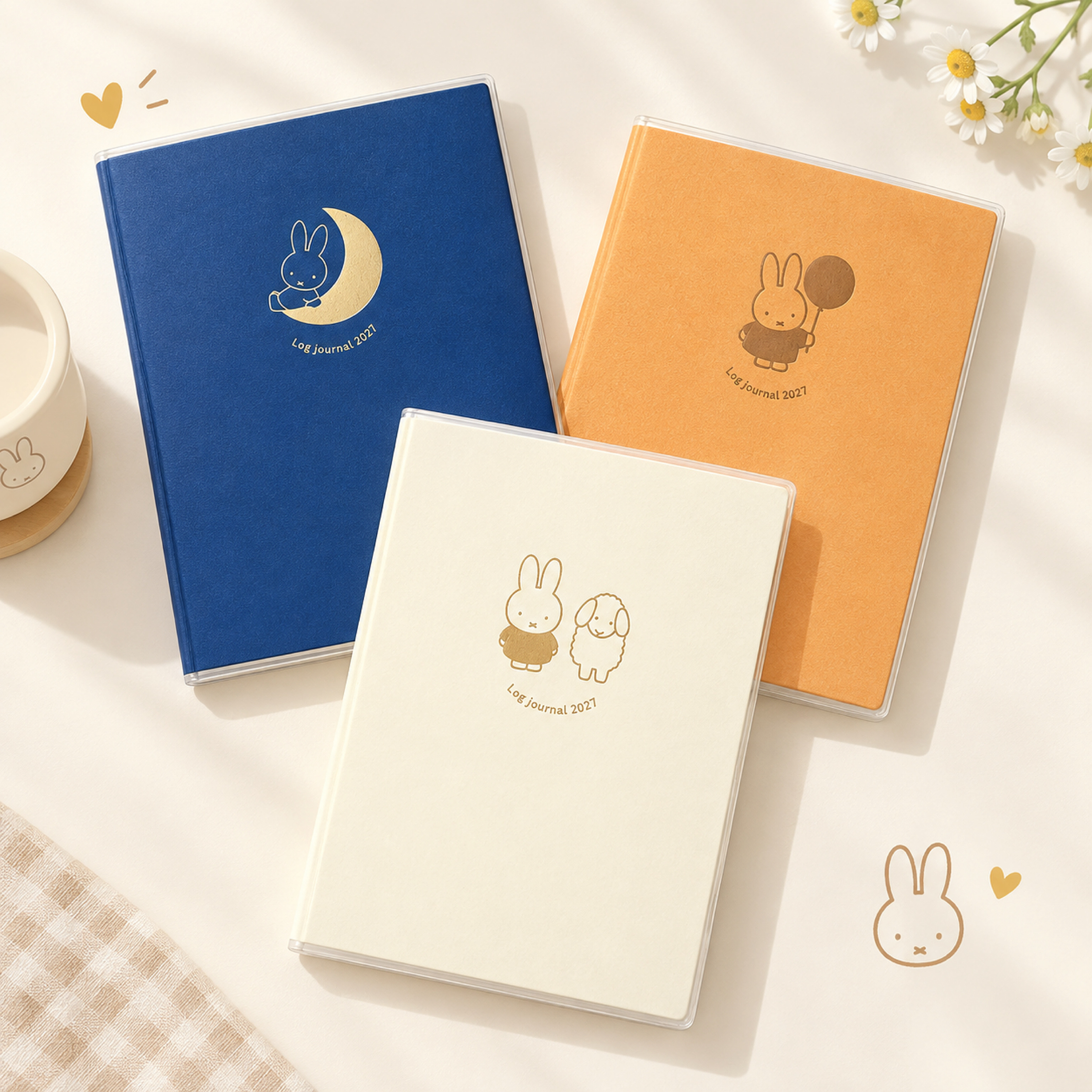 Miffy 2027 A6 Log Journal