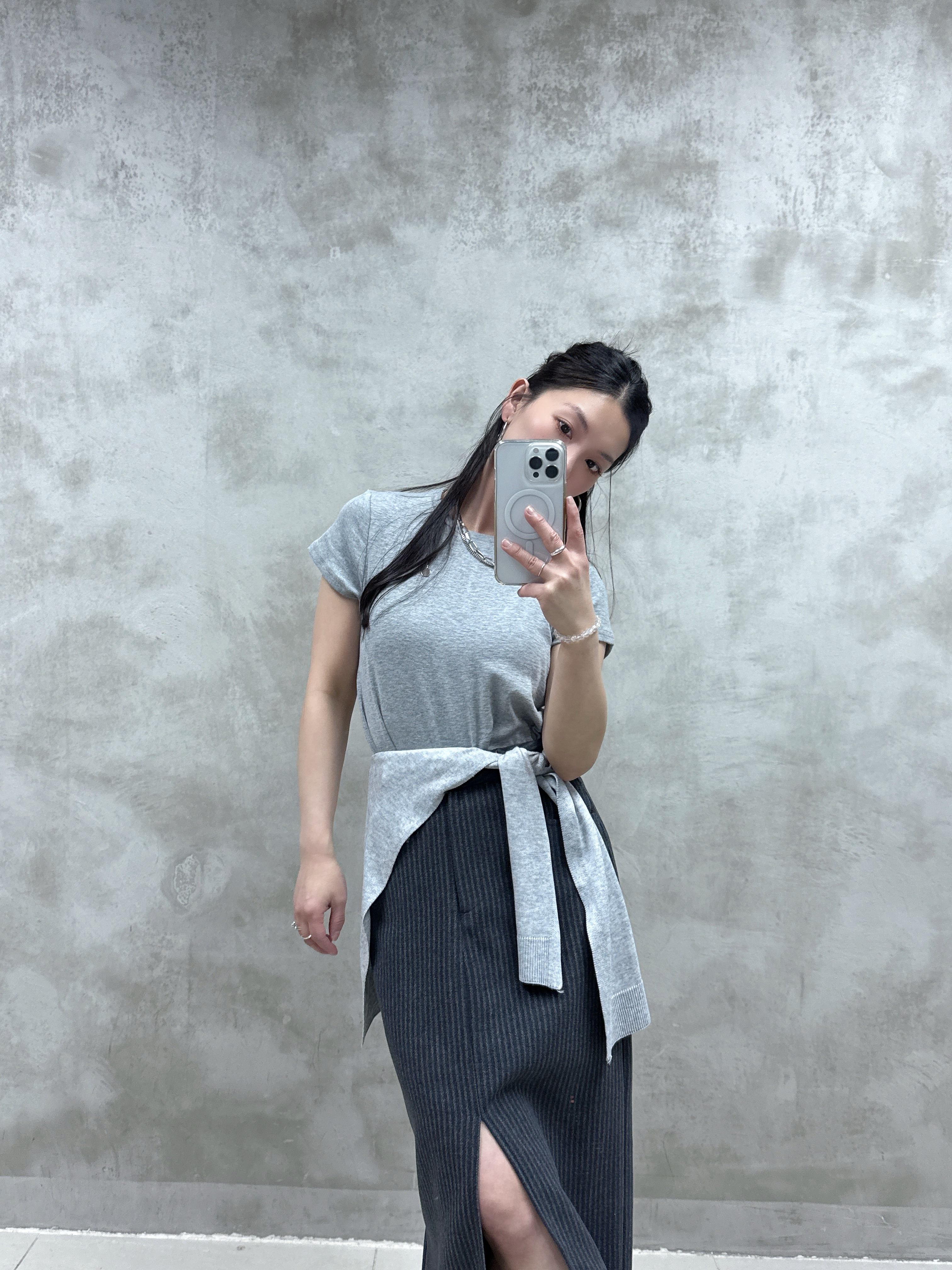 後骨凈色Tee（新版）