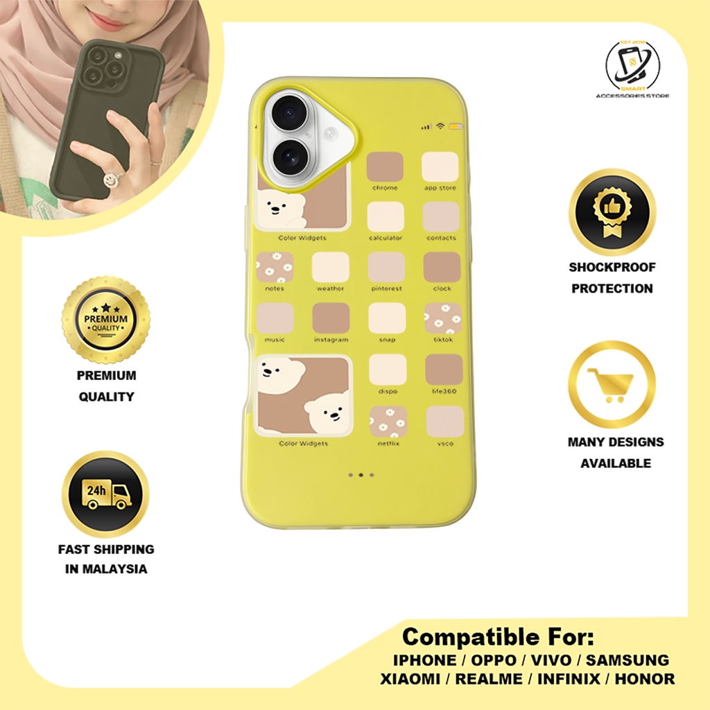 JELLY CASE PHONE FOR IPHONE - DESIGN BEAR E