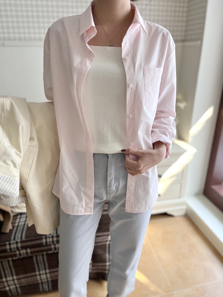 The Oxford Pocket Shirt (Pink)