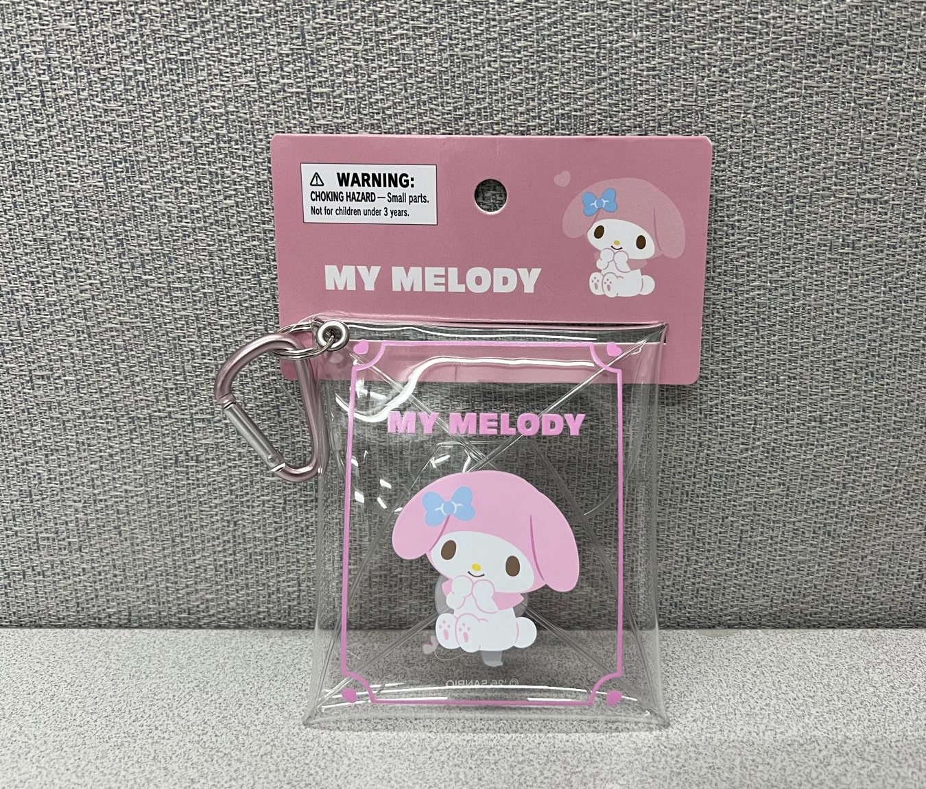🎌日本直送🎌Sanrio 卡通 爬山扣連透明萬用袋