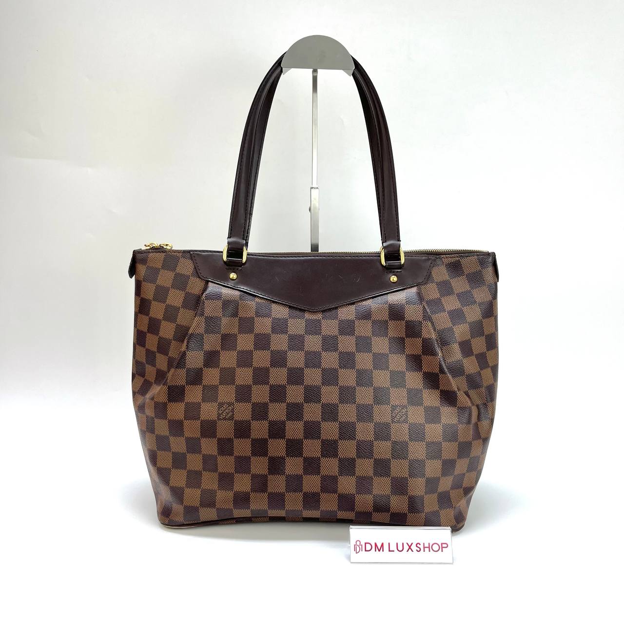 LV Damier Westminster MM GHW