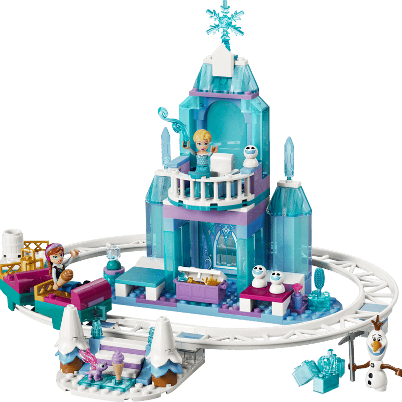 LEGO  樂高魔雪奇緣 艾莎冰雪城堡及雪地冒險 Elsa's Ice Castle Disney Frozen 4+ 玩具禮物 (香港正貨) 43281