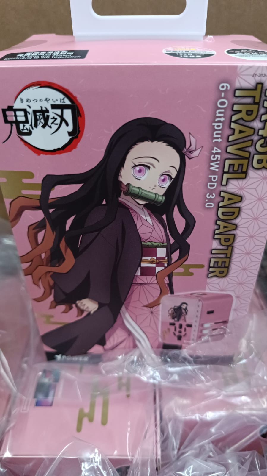 鬼滅之刃 TA45B 旅行充電器 6-Output 45W PD 3.0