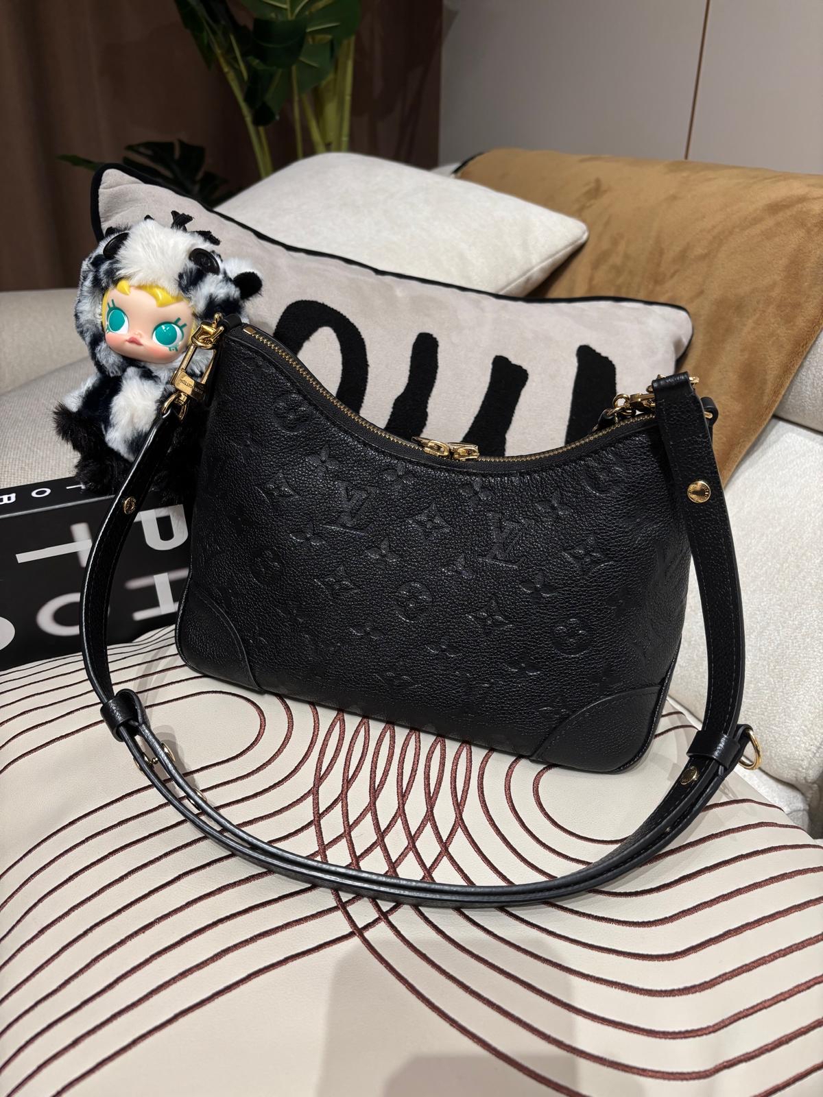 LV Boulogne PM M12930 黑色牛皮100%Authentic, 95%New ✅NFC ✅Strap✅Dust bag